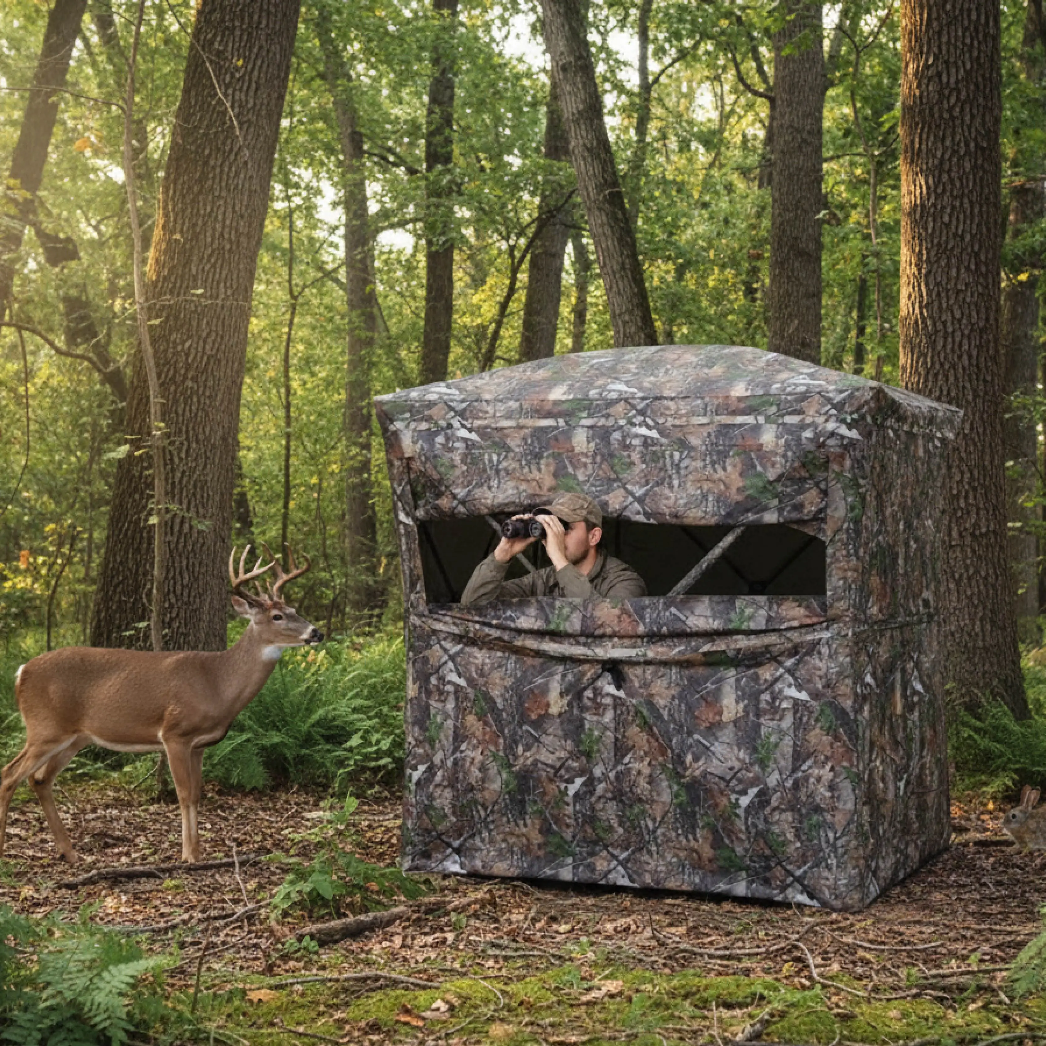 

Камуфляжная раскладная охотничья палатка-укрытие для охоты на оленей, индейку, уток, для стрельбы из лука, с местом для хранения, простая установка, для использования на открытом воздухе