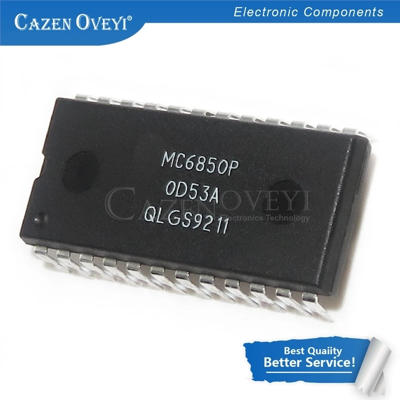 Chipset 1 sztuk/partia MC6850P MC6850 DIP-24 w magazynie