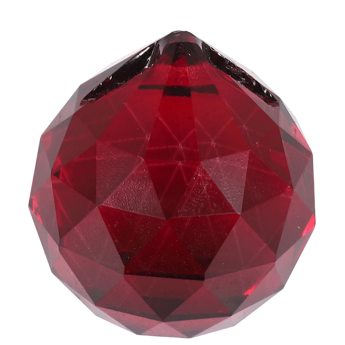 B68C 30mm Red Crystal Ball Prisms