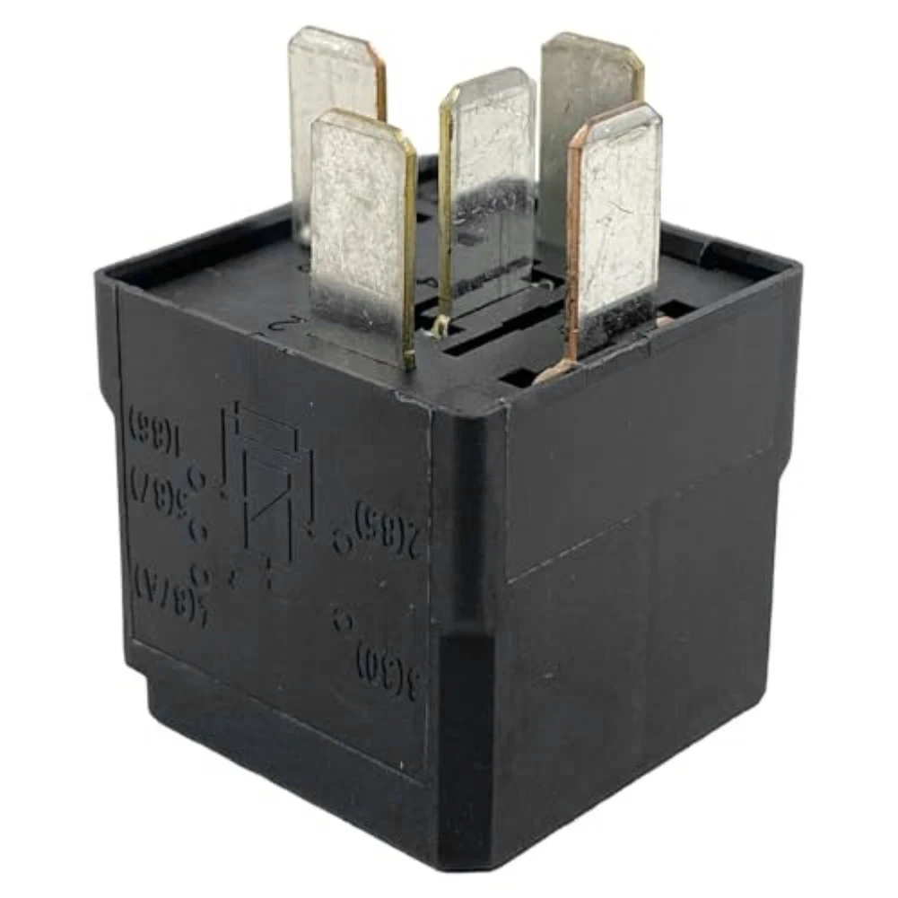 12V 30A Automotive Relay 5 Pin SPDT for Fuel Pump Control 04727370AA 50732 2 Pack for DODGE Compatible Systems