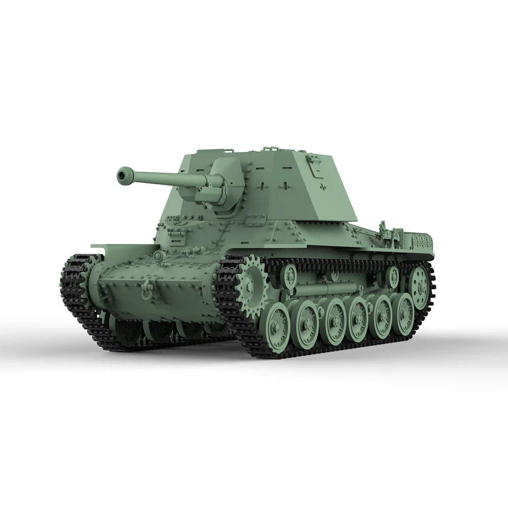 SSMODEL SS72826 1/72 25mm Military Model Kit Japan Type 3 Ho-Ni III Self-propelled Gun Miniature Static Model