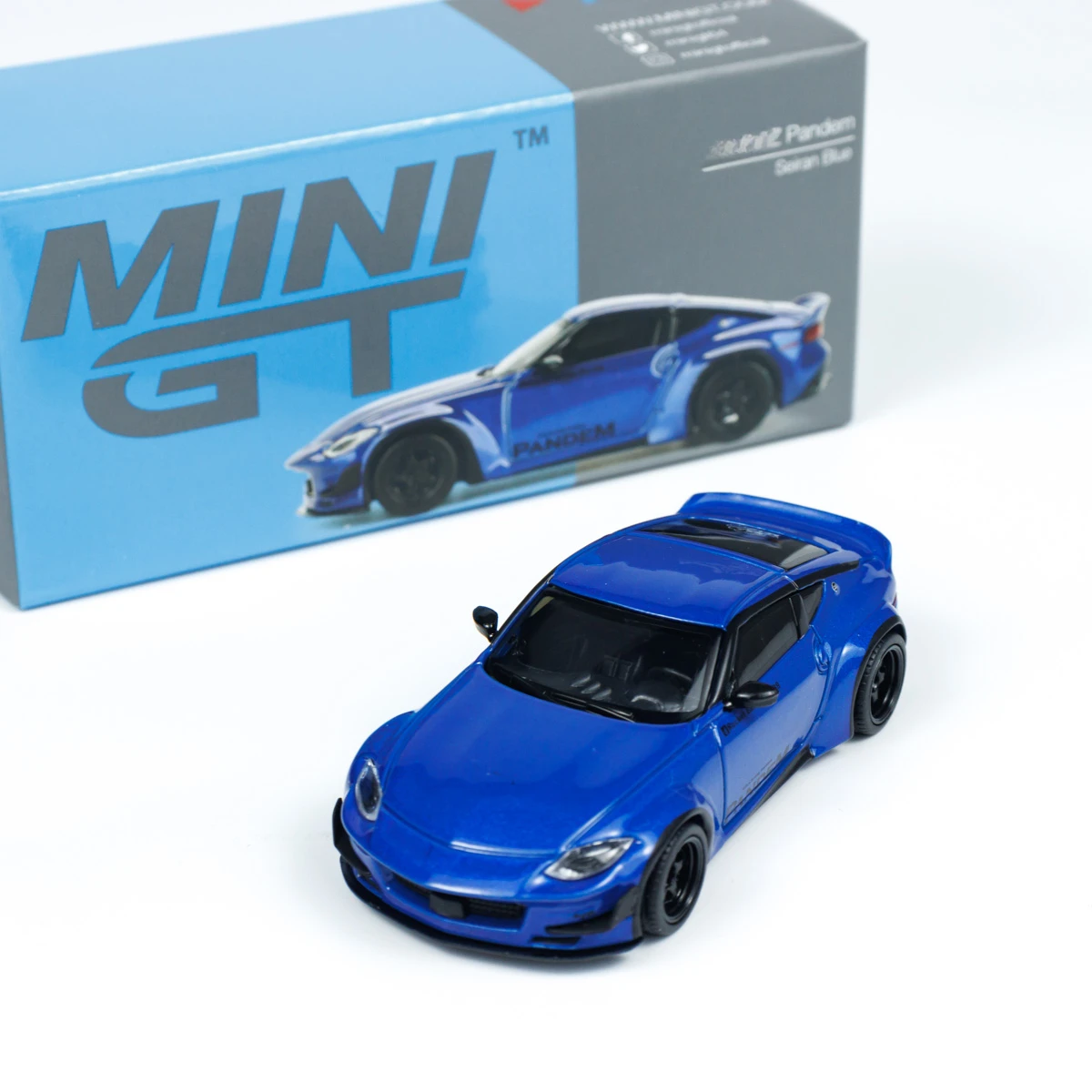 MINIGT 1:64 Z Pandem Seiran Blue Model Car