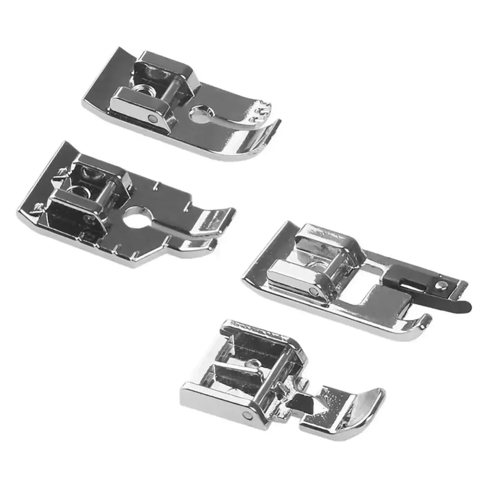 11PCS Presser Foot Kit Set Fabric Presser for Sewing Accessories Fit for Singer Brother Janome Domestic Sewing Machine Parts