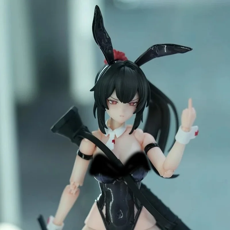 Новая оригинальная фигурка Sushing Rabbit Rapid Response Team Luna в масштабе 1/12, коллекционная подвижная модель атакующего солдата, 165 мм.