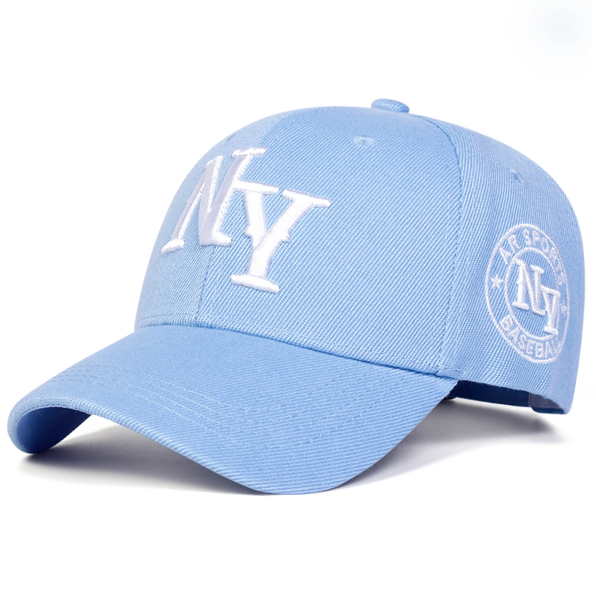 Unisex-Baseballmützen mit Buchstabenstickerei, für Frühling und Herbst, für den Außenbereich, verstellbare Freizeithüte, Sonnenschutzhut, Sportmütze – Detail 11