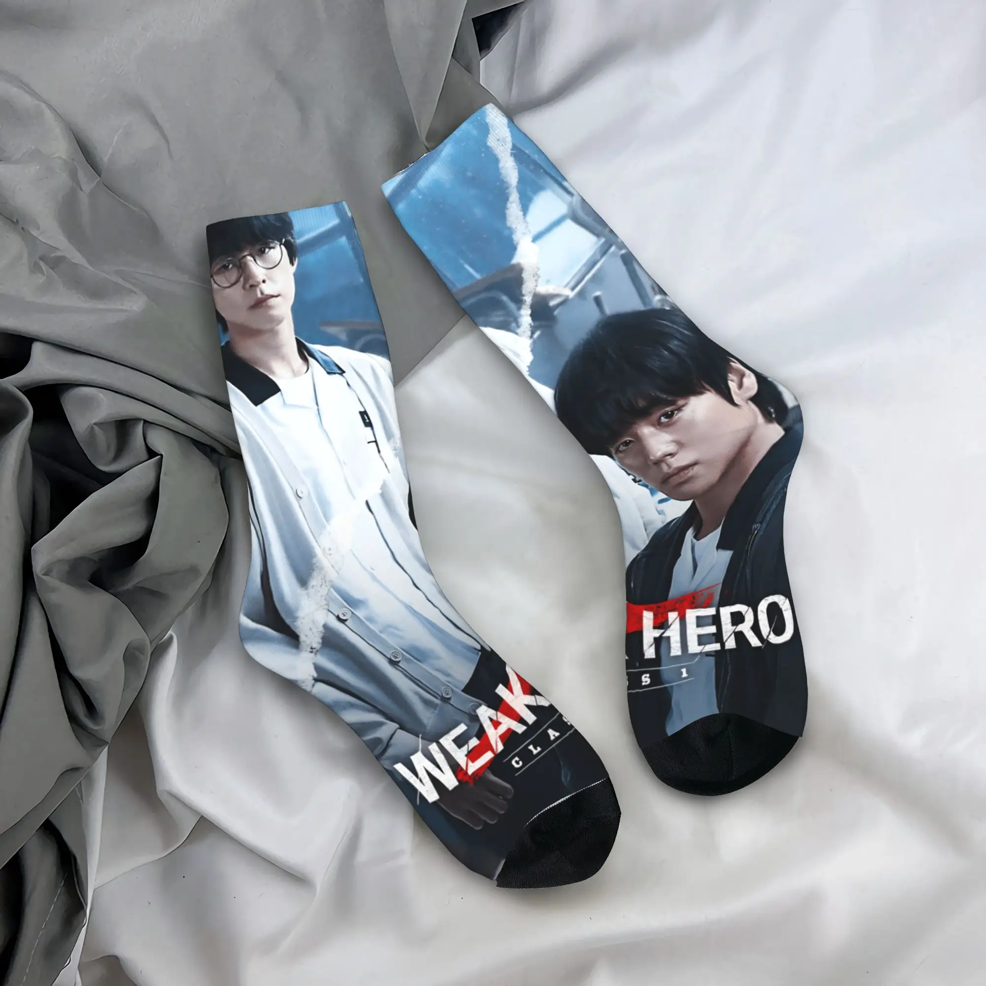 

Носки Weak Hero, готические чулки, мужские высококачественные спортивные носки на открытом воздухе, весенние противоскользящие носки с рисунком