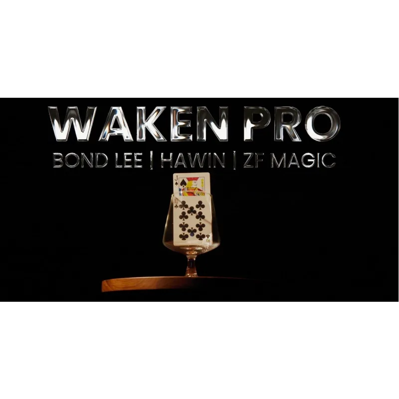 

Колода Waken Pro Haunted Deck: Волшебный трюк с выскакивающими картами, анимированное открытие нескольких карт, бесшумная работа, для фокусов крупным планом и на сцене, ментализм