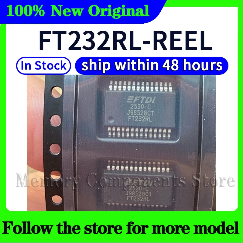 FT232RL-REEL Original  In stock 48 hours ship