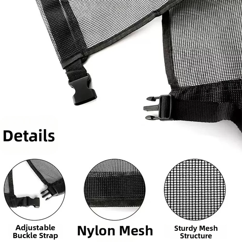 AC Outdoor Unit Cover for Central Air Conditioning Systems Breathable Open Mesh Design Prevents Overheating Long Term Use
