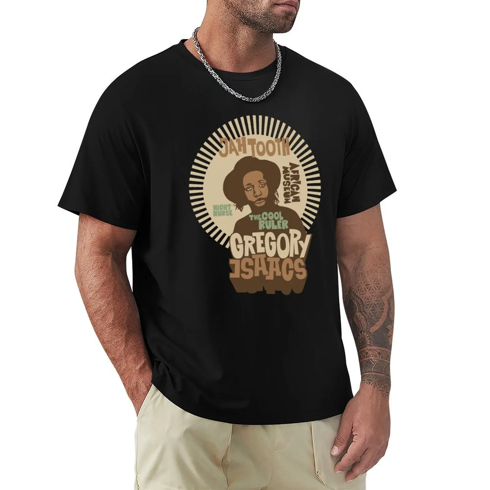 Soulful Melodies: A Reggae Tribute to Gregory Isaacs T-Shirt t shirts with prints T-Shirt