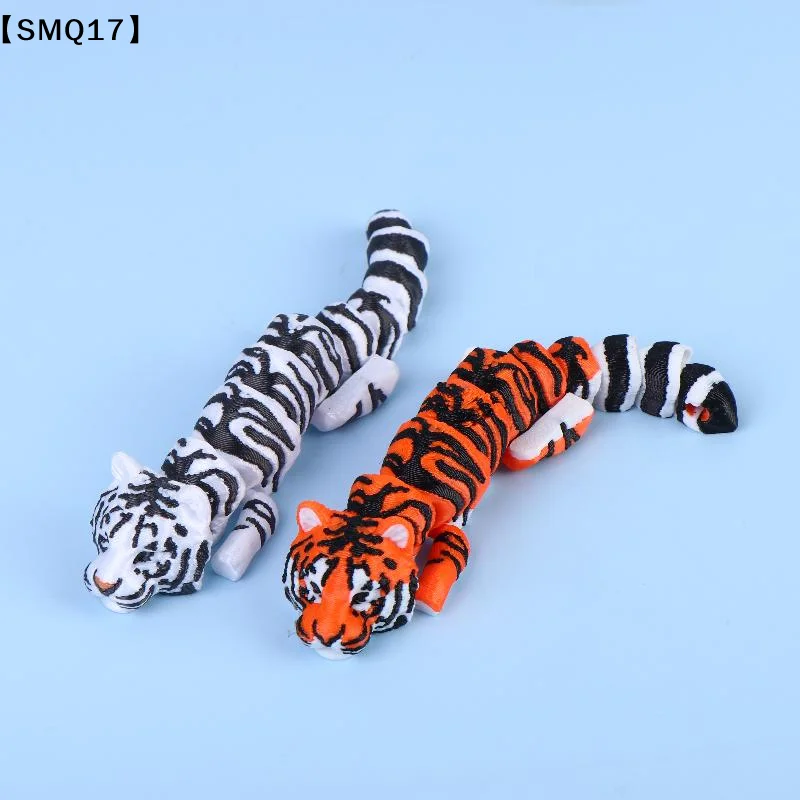 3D Printed Articulated Tiger Figurine, Indoor And Outdoor Desktop Decoration Gift Party Favor Filler【SMQ】