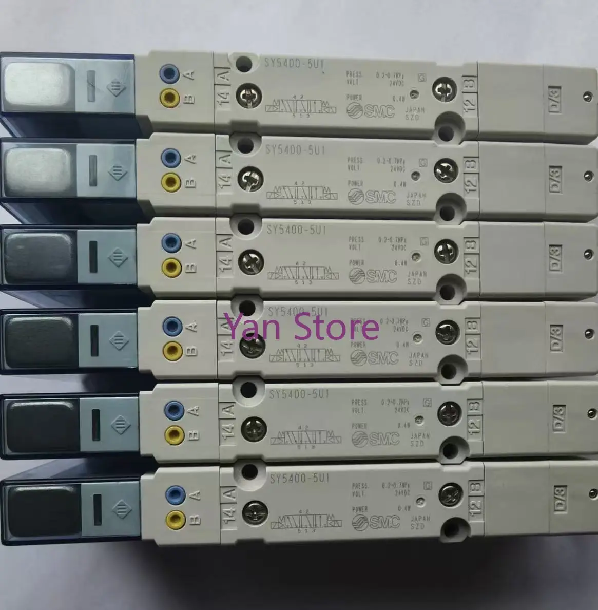 5-Port Solenoid Valve SY SY5400 SY5500 SY7400 SY7500 SY7100 SY7A00 SY7200 -5U1