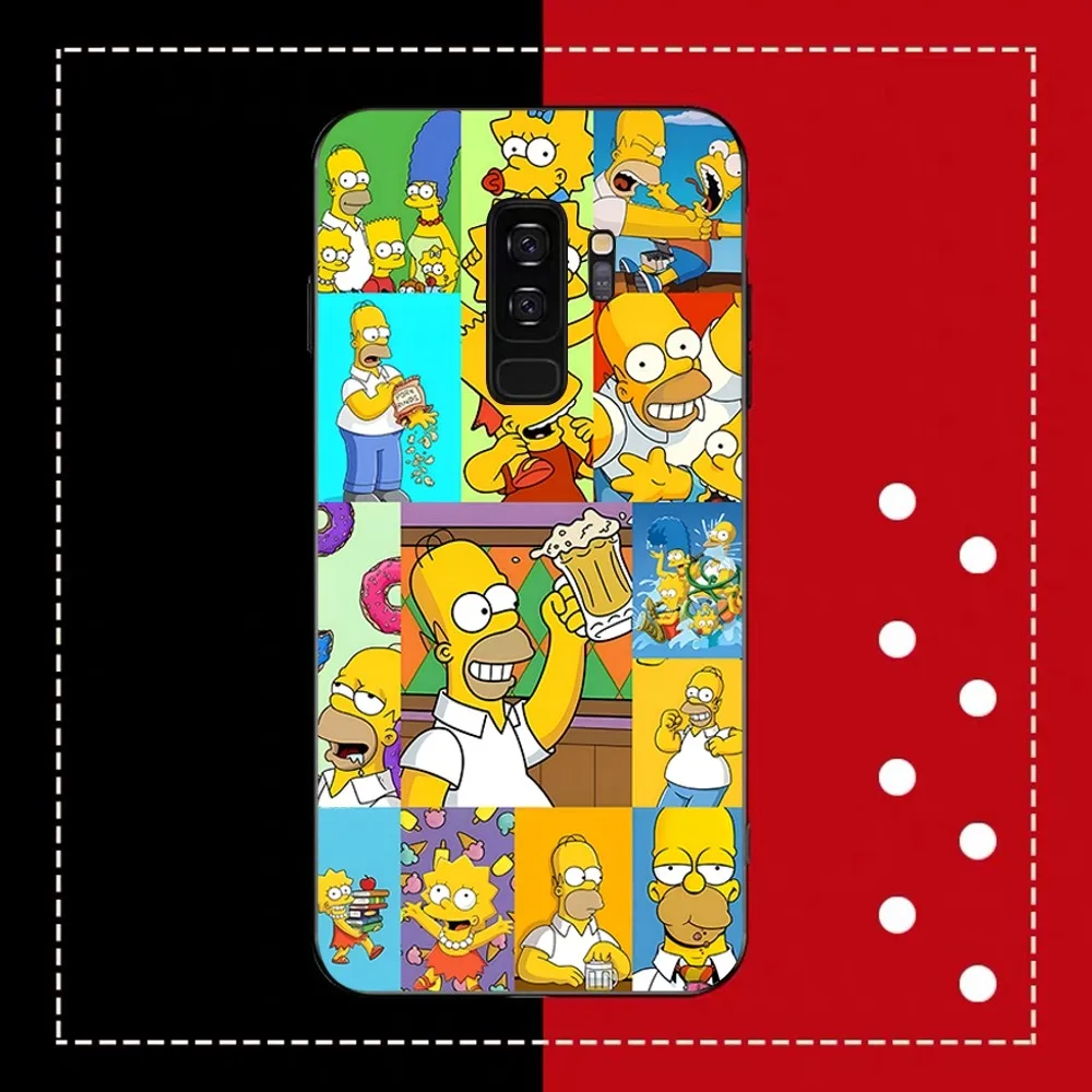 Cartoon The Homer S-Simpsons Phone Case For Samsung Note 8 9 10 20 pro plus lite M 10 11 20 30 21 31 51 A 21 22 42 02 03