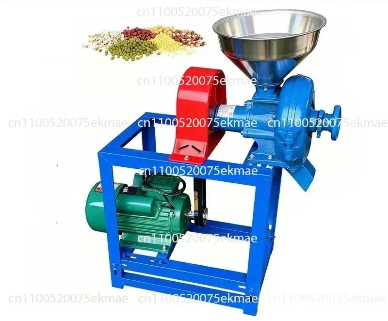 Electric Grain Grinder High-speed Grinder, Suitable for Wheat, Corn, Spices, Peppers, Feed Grinding