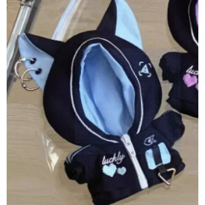 

10 см хлопковая кукла киберпанк серии крутая трехцветная сменная футуристическая куртка с милым котом кукла одежда подарок