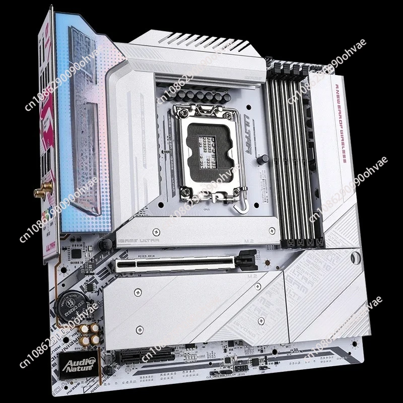 واي فاي 6E بلوتوث 5.3 3 * PCIe 4.0x4 M.2 SSD فتحة Type-C Type-A ملونة Intel B760 IGame B760M ULTRA Z D5 V20 Realtek 2.5G Lan