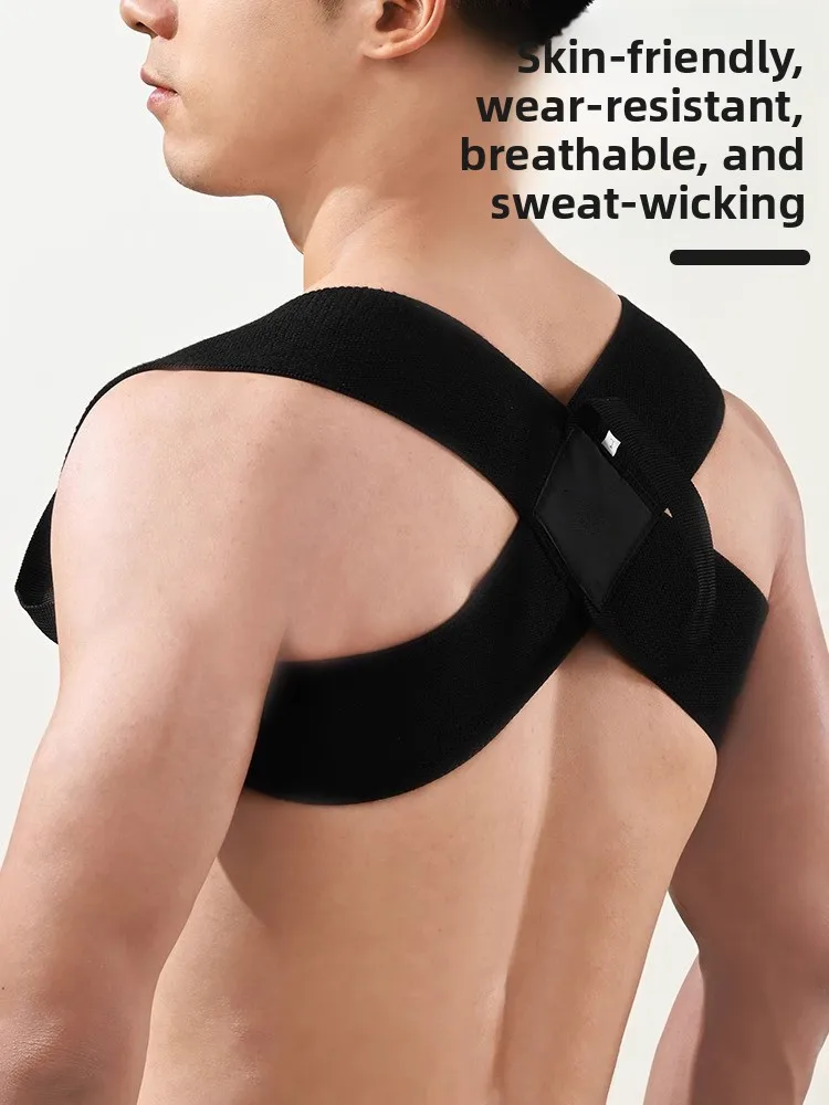 

Инструмент для коррекции плечевого ремня Fitn для тренировки мышц груди и груди. Прямой угловой дизайн, помощник по коррекции осанки.