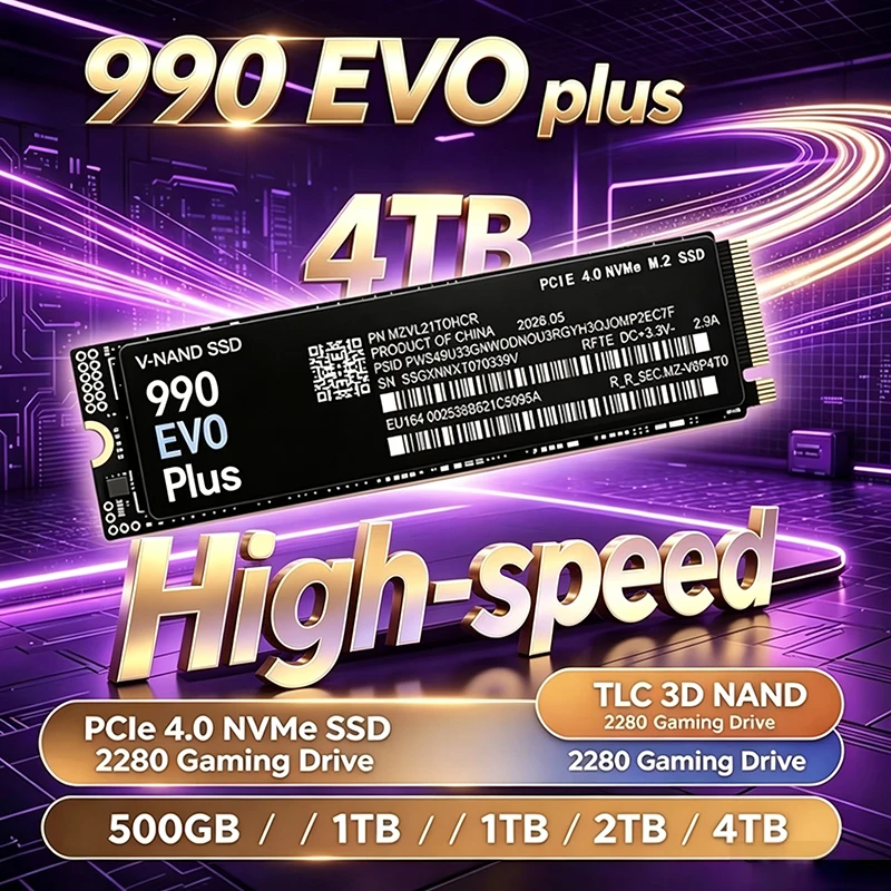 Gaming Console Evo - Новый твердотельный накопитель 990 EVO Plus