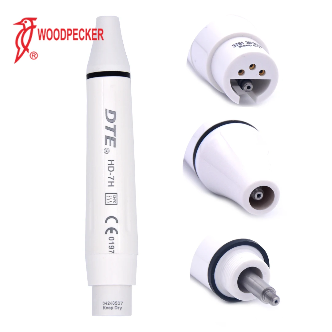

Наконечник для стоматологического скалера Woodpecker DTE HD-7L HD-7H со светодиодной ручкой для стоматологического ультразвукового скалера подходит для UDS EMS NSK SATELEC