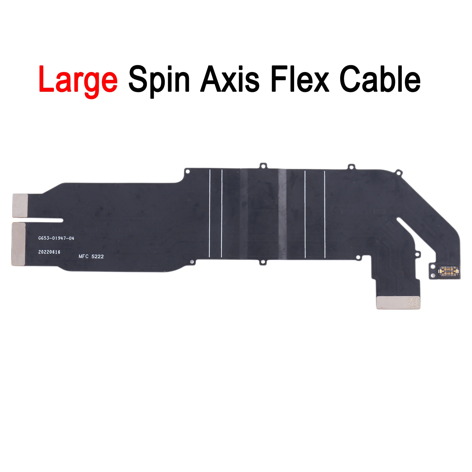Spin Axis Flex Cable For Goole Pixel Fold 2023, G9FPL Phone Large / Small Spin Axis Flex Cable Replacement Spare Part