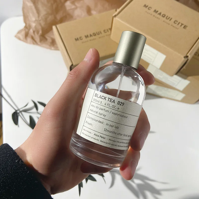 100ML Unisex Laboratory Perfume Sandalwood Fresh Fragrance Eau De Toilette Classic Women Man Parfum Bergamot Body Spray Cologne - Detail 1