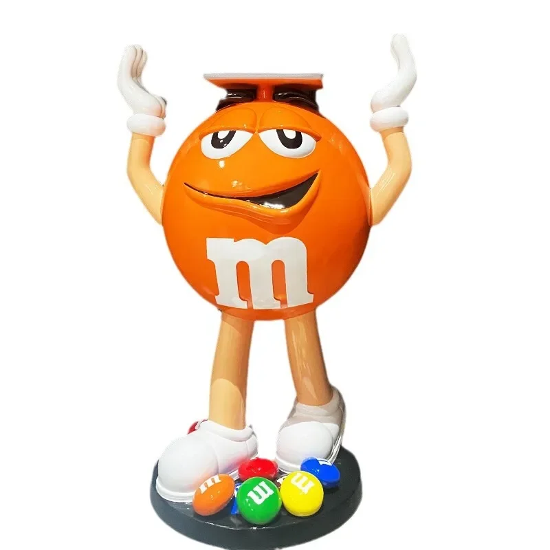 

Internet celebrity floor to ceiling ornament mm bean man doll decoration