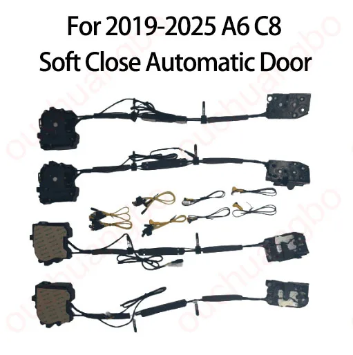 Ouchuangbo Soft Close Door for A6L C8 A6 A7 S6 RS6 2018-2025 Latch Pass Lock Actuator Auto Electric Absorption Suction