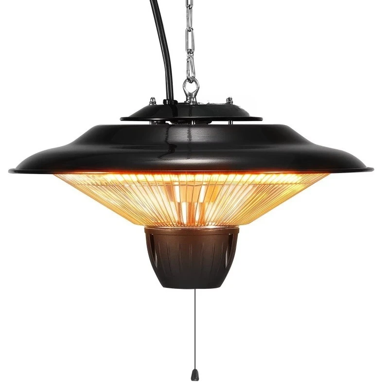 Garden heater 1500W dome-shaped steel outdoor electric wire heater