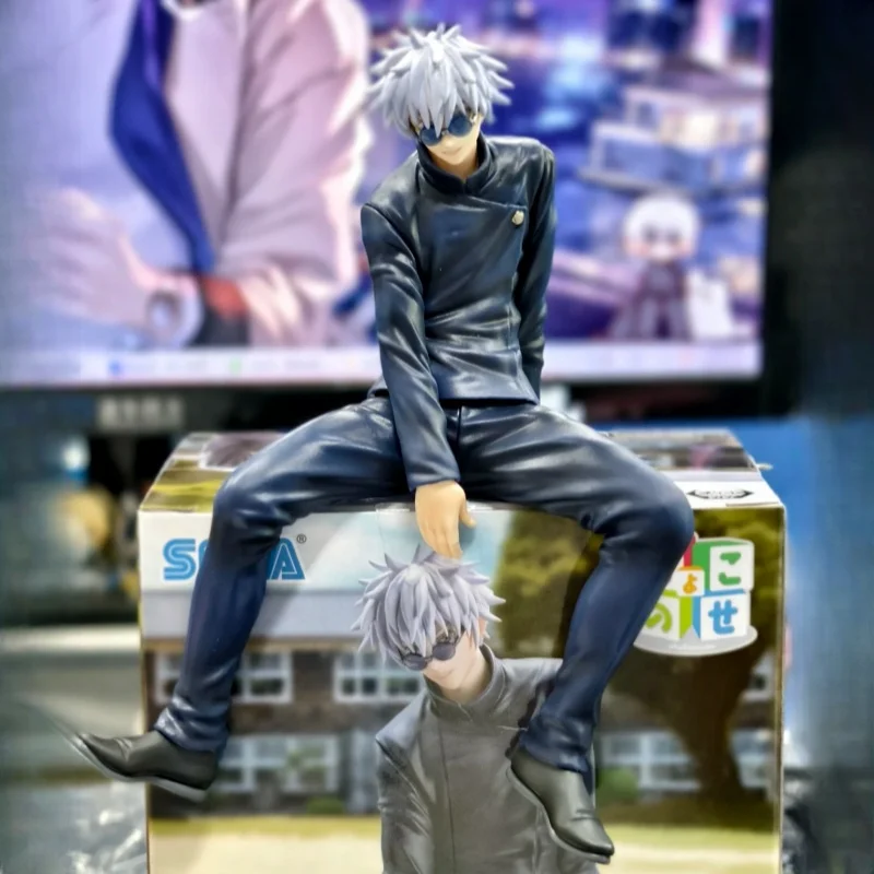 

Anime Jujutsu Kaisen Figures Gk Satoru Gojo Geto Suguru Sitting Posture Action Figure Pvc Model Collection Decoration Gifts Toys