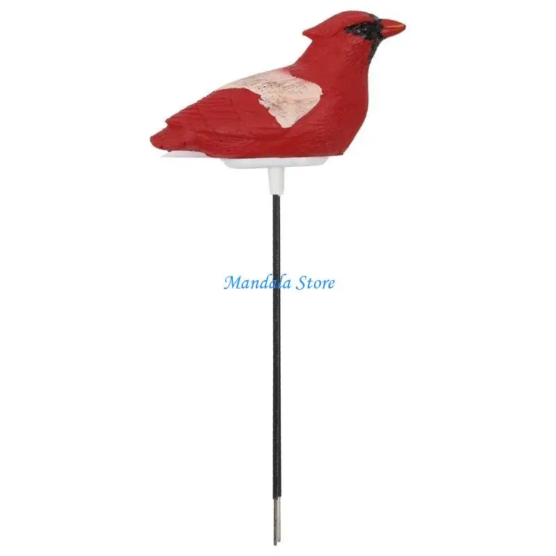 U2JC Soil Moisture Meter Resin Birds Soil Moisture Meter Plant Water Monitor Bonsai