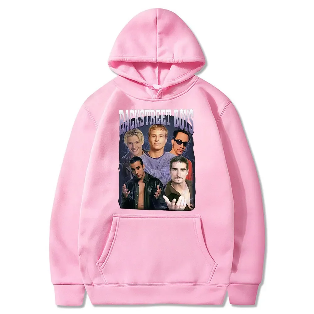 90s Classic Vintage Backstreet Boys Band Hoodie Men Women Hip Hop Rock Hooded Sweatshirts Oversized Streetwear Tracksuit