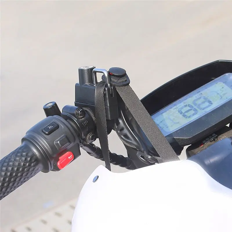 Motorcycle Helmet Lock Durable Waterproof Portable Security For Handlebar Locking Cycling Equipment