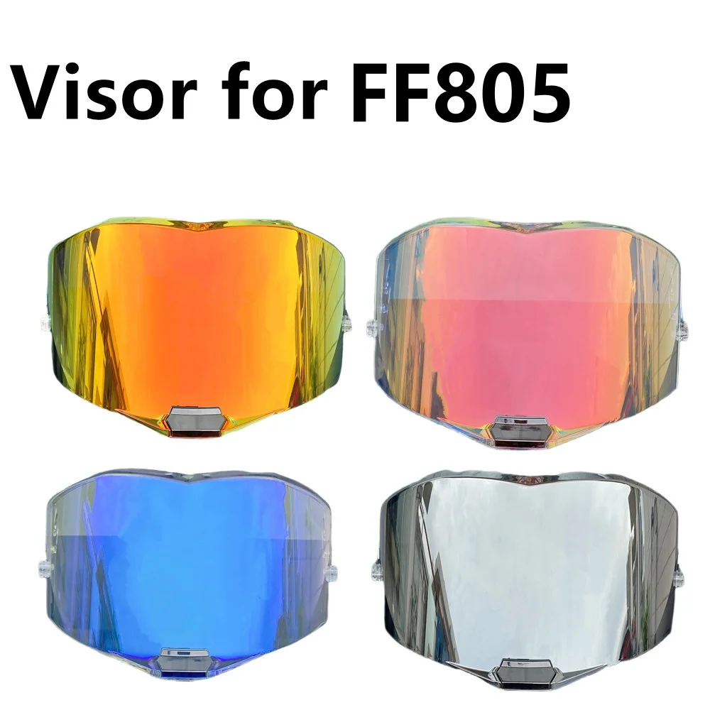 FF805 Visor Shield for LS2 FF805 Thunder Uv Protected Electroplated Face Shield Motorcycle Helmet Accessories