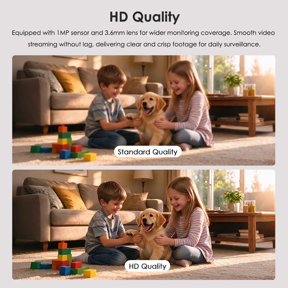 New Mini 4K WiFi Security Camera Full HD Wireless Magnetic Surveillance Cam Motion Detection Infrared Night Vision Home Monitor