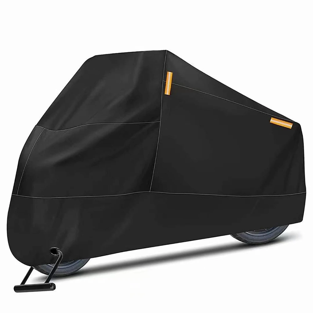 

Motorcycle Covers Weather Waterproof Sun Outdoor Protection Scooter Shelter Tear Proof Night Reflective & Lock-Holes Storage Bag