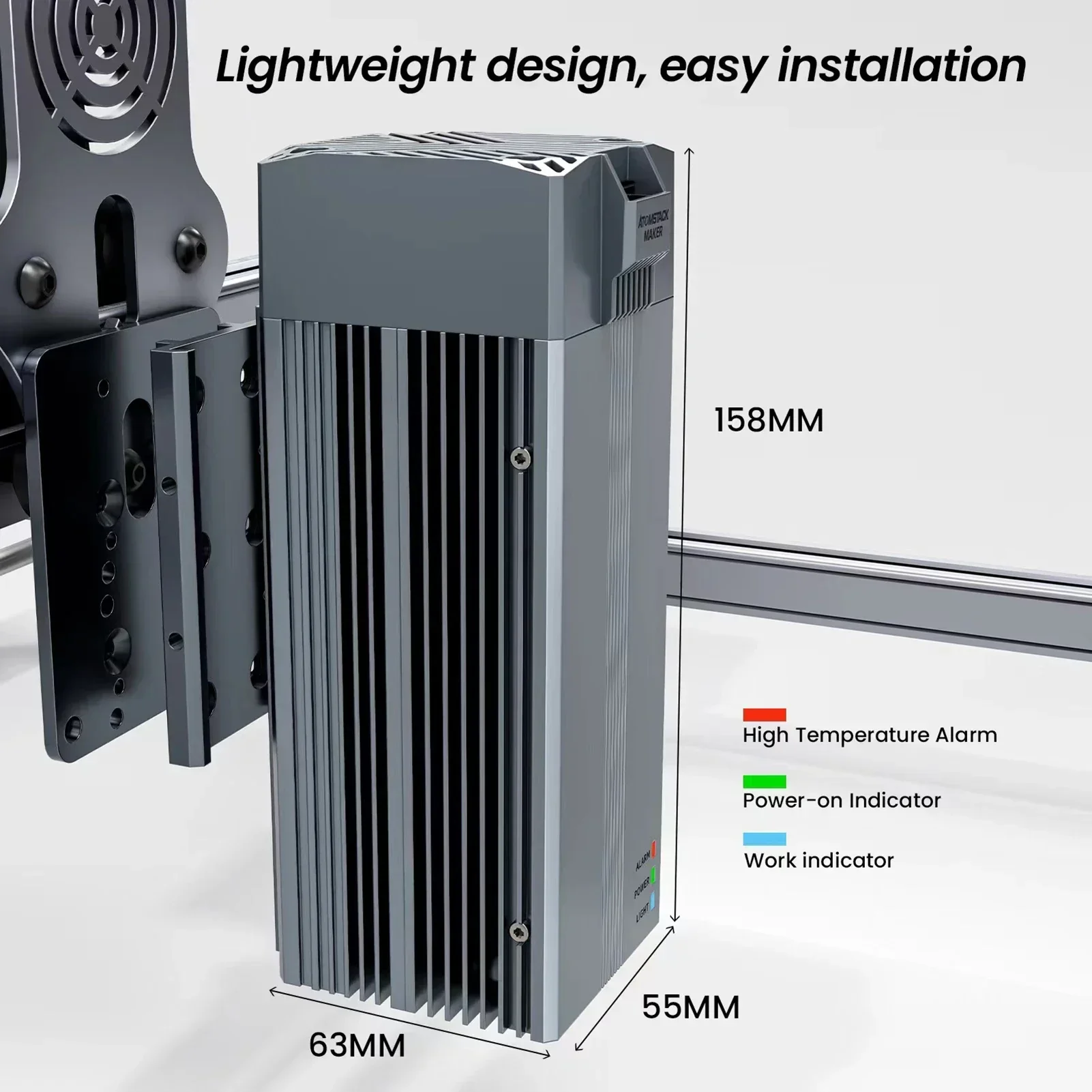 Hot SalesR30 V2 Upgraded Infrared Laser Module 1064nm Laser For Engraving Metal Plastic Compatible With All The Atomstack Laser