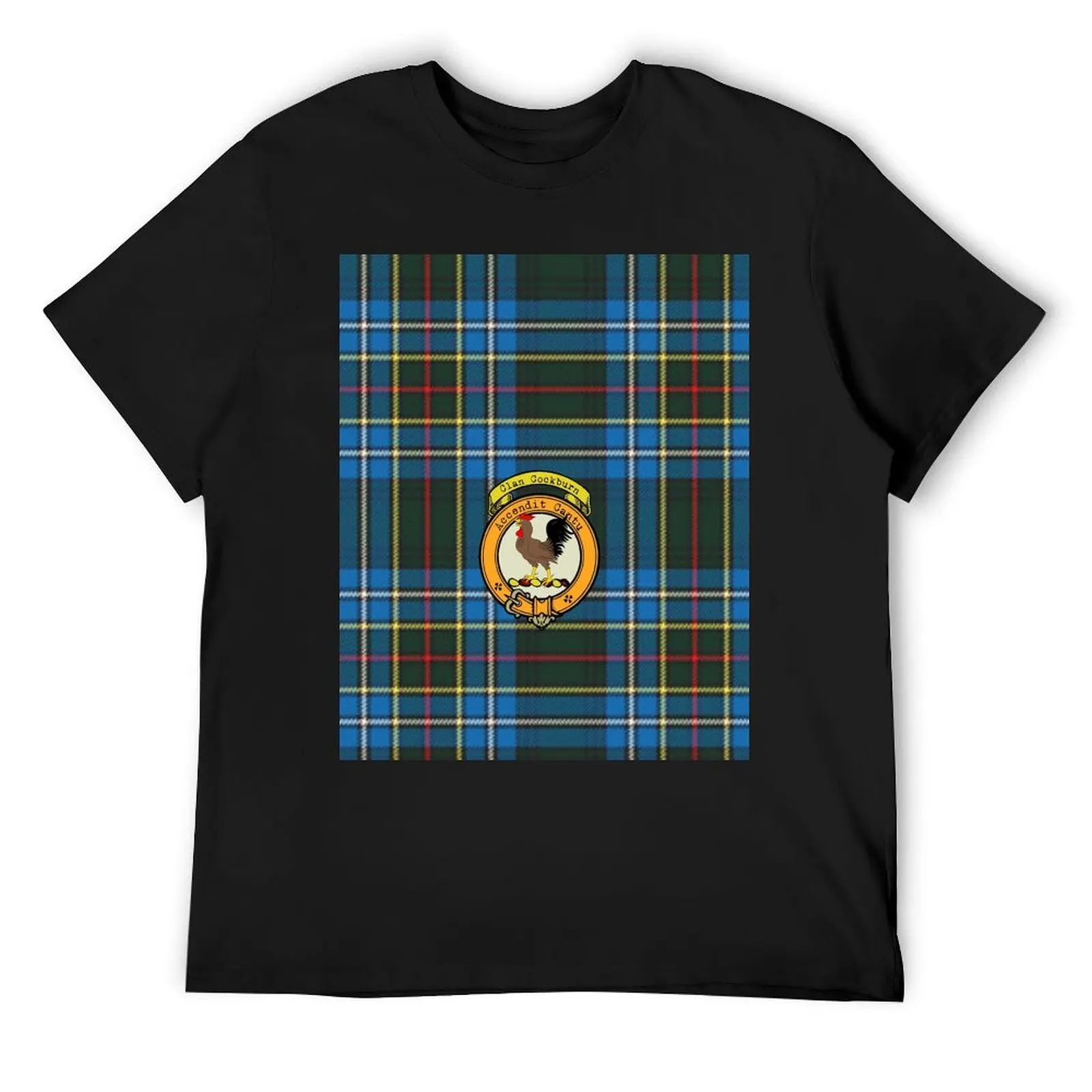 

Cockburn Scottish Tartan and Crest T-Shirt