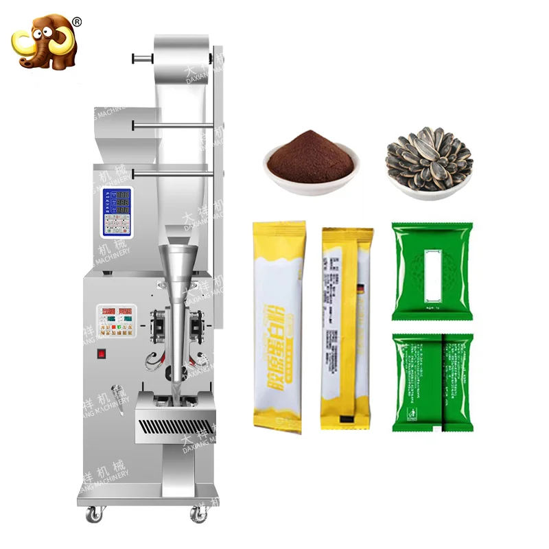 

DZD-220B Hot Sale Cheap Automatic Sachet Tea Bag Packaging Powder Sugar Granule Coffee Mini Packing Machine