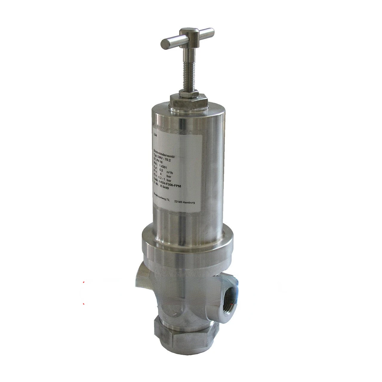 

Imported Sanitary Pressure Reducing Valve Typ 70 SKG Suitable for Niezgodka Valve Food Pressure Reducing Valve