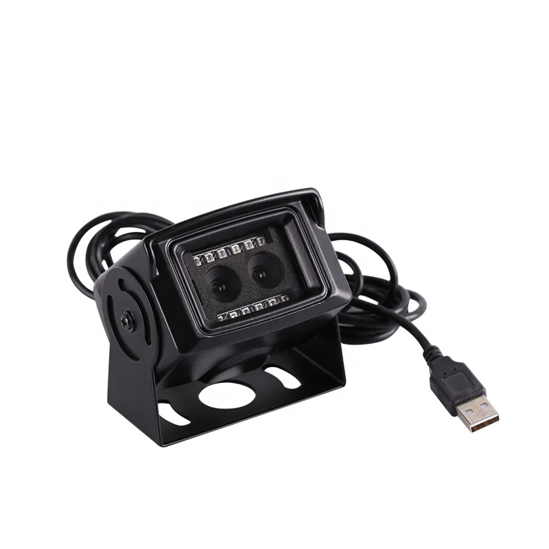Drive Free Outdoor USB2.0 Digital Dynamic Dual Lens Face Detection 2MP HD 1080P Infrared Camera