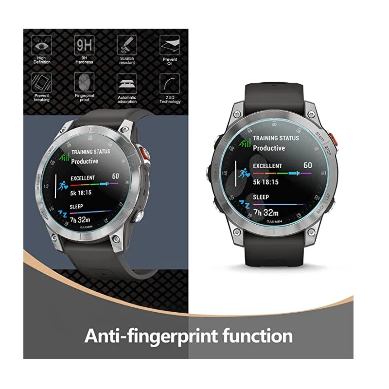 5PCS Smart Watch Screen Protector for Garmin Epix Pro Gen2 51mm 47mm Tempered Glass Anti Scratch Protective Film Epix Gen 2