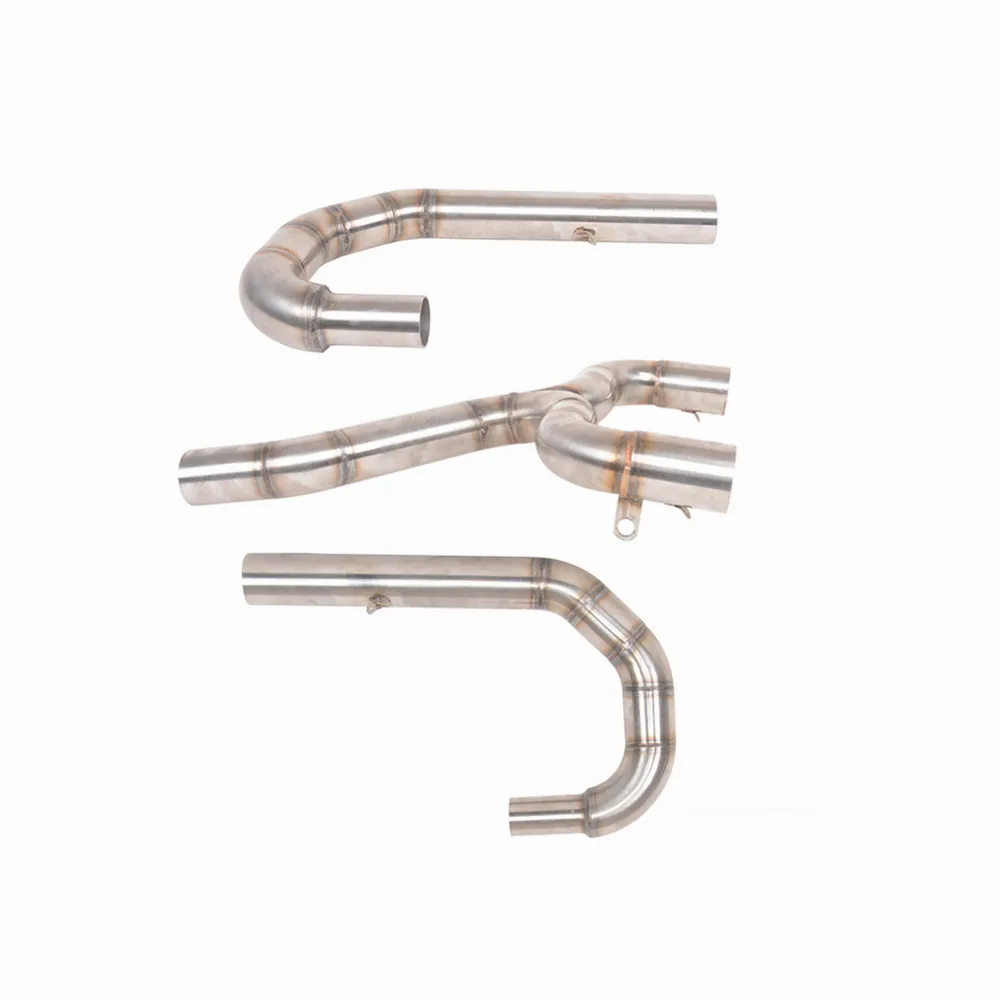 

Cafe Racer Accessories 38mm Exhaust Pipe Muffler Header 2in1 Stainless Steel Motorcybikes Parts for BMW 75/6 R80 1977-1986