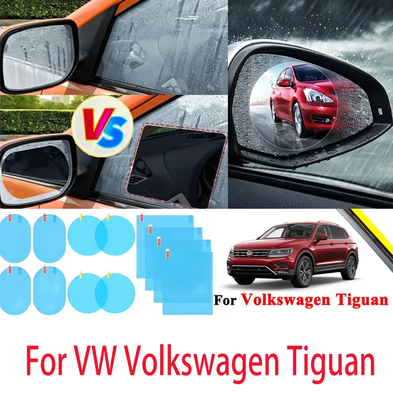 

Для VW Volkswagen Tiguan автомобильное и мотоциклетное зеркало заднего вида, водонепроницаемая, противотуманная, размораживающая, прозрачное окно, водонепроницаемая пленка