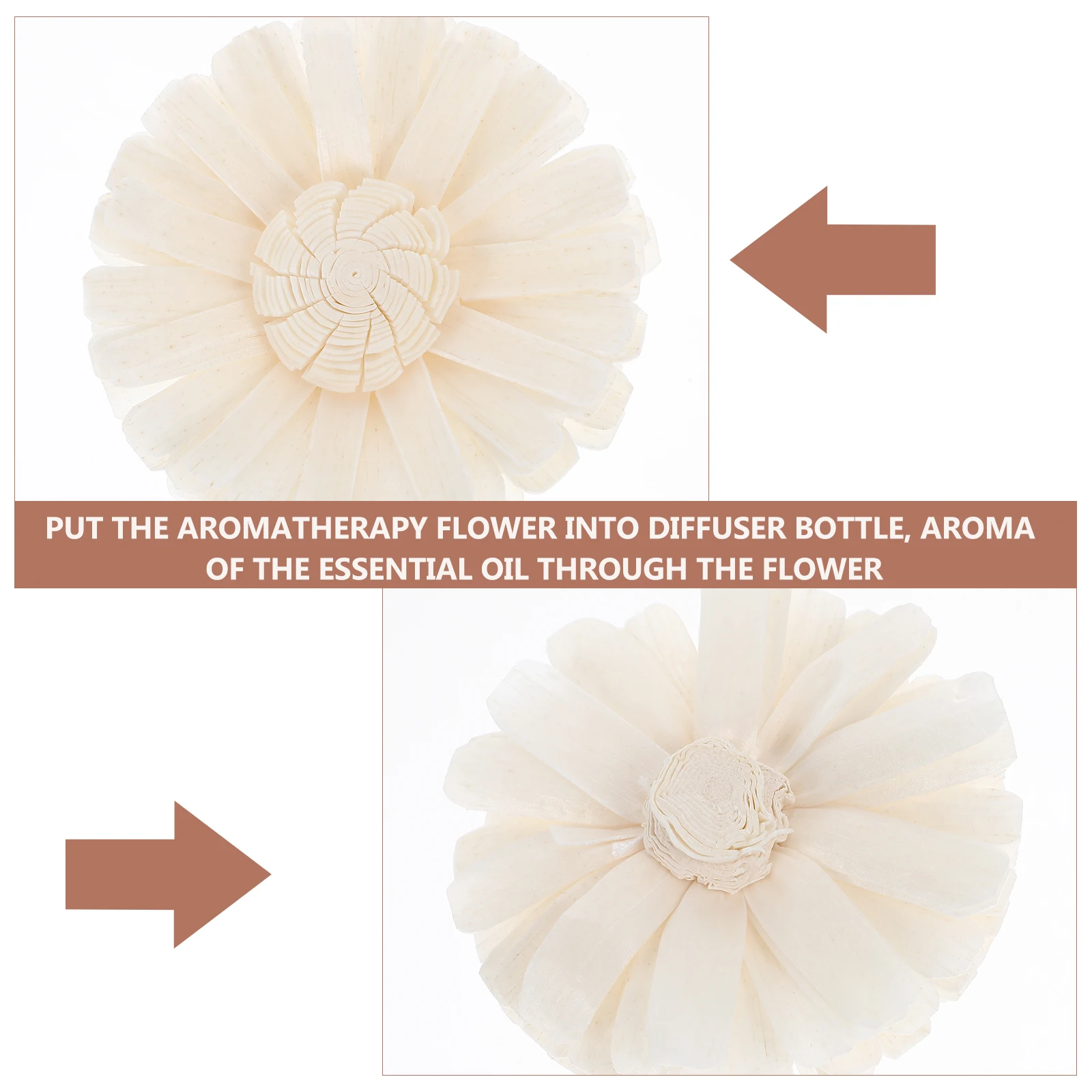4 szt. Suszone kwiaty do aromaterapii, naturalne dekoracje do domu i biura, materiały do majsterkowania, do łazienek, sypialni, sal jogi