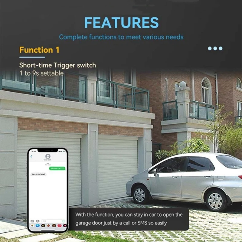 GSM Power Socket Intelligent Relay Switch Smart Remote Control Home Automation Appliance By Phone Call SMS APP UK Plug