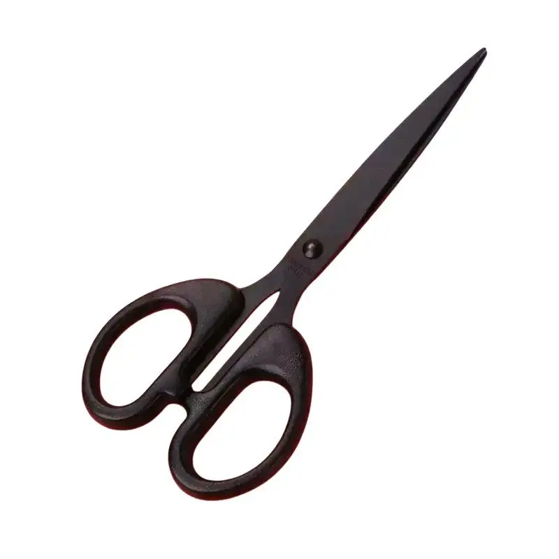 High Hardness Black Blade Scissors Anti-rust Anti-stick Sharp Durable Multipurpose Home Office Craft Sewing Paper Fabric Shears