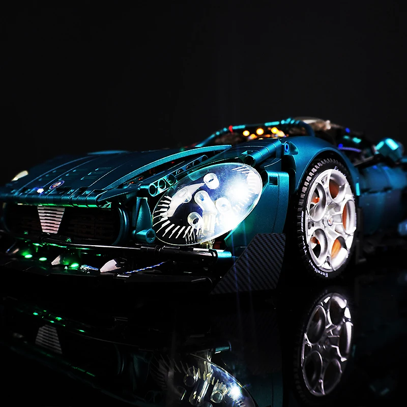 

Усовершенствованный комплект светодиодных фонарей «сделай сам» для Lego 10621 (только светодиодный светильник, без модели блоков) Высокопроизводительный