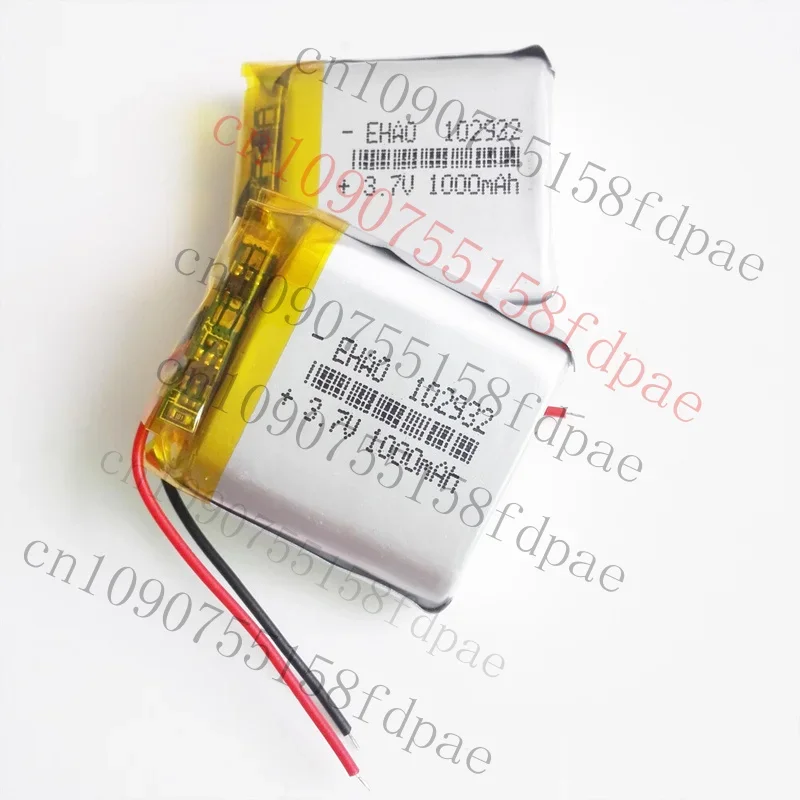 Ok 2Pcs 3.7V 102932…