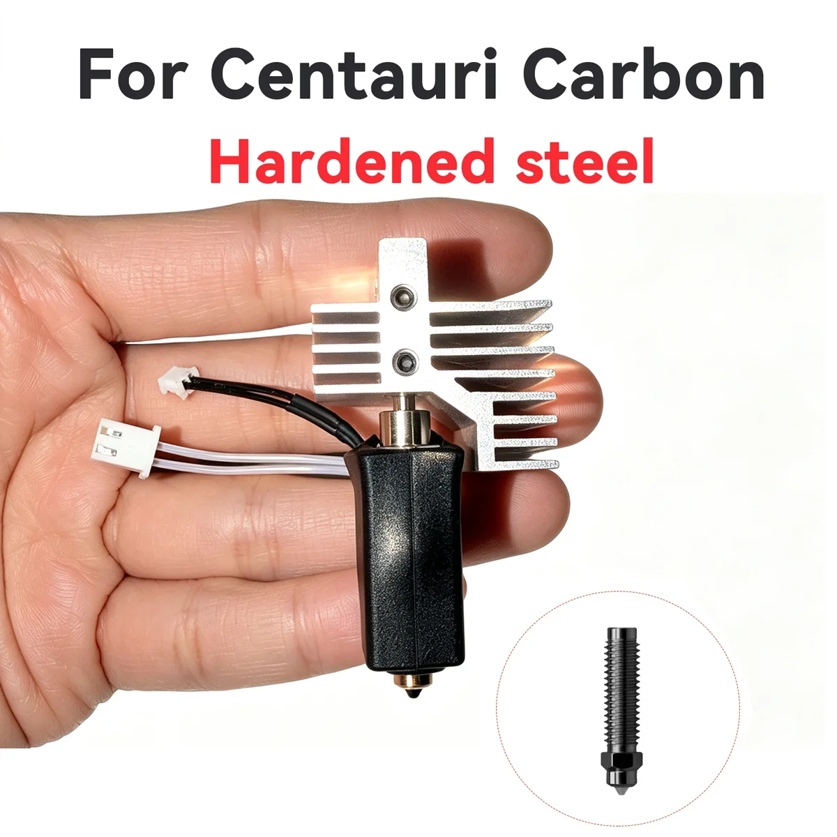 

For Centauri Carbon Nozzle 3D Printer parts Extruder Nozzle 3D Printer part For Elegoo Centauri Carbon/Centauri Hardened Nozzle