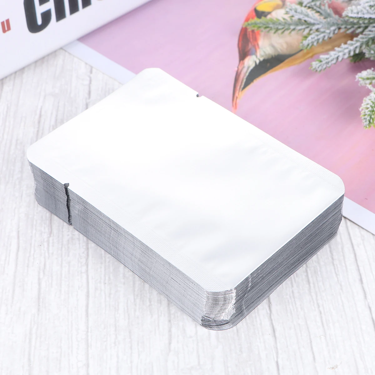 

100pcs Retort Pouch High Temperature Cooking Bag 7X10Cm Vacuum Sealed Food Storage Aluminum Foil For